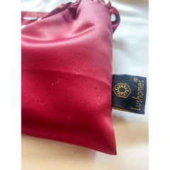 Generic Solid Satin Silk Eyemasks (Maroon)