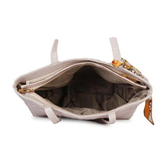 Generic Women's Polyurethane Textured Shoulder Bag (lavender)