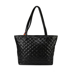 Generic Women's Polyurethane Textured Shoulder Bag (Black)
