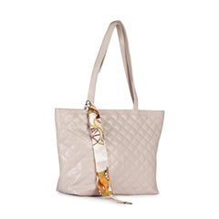 Generic Women's Polyurethane Textured Shoulder Bag (lavender)