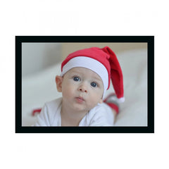 Generic Baby Photo Painting with Synthetic Photo Frame (Multicolor)