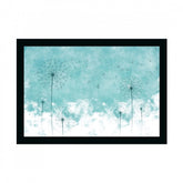 Generic Flower Painting Painting with Synthetic Photo Frame (Multicolor)