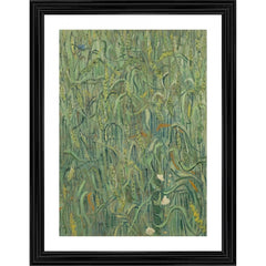 Generic Ears of Wheat 1890 Painting With Wood Photo Frame (Multicolor)