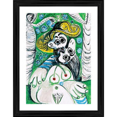 Generic Kiss 1969 Painting With Wood Photo Frame (Multicolor)