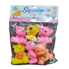 Bears And Dogs Chu Chu Toys | Rubber | Toys| 6+ Months