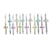 12 PCS_Set Talwar Star Style Sword Novelty Ball Pen | Plastic | Stationery | 5+ Years
