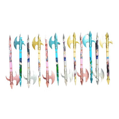 12 PCS_Set Chinese Style Sword Novelty Ball Pen | Plastic | Stationery | 5+ Years