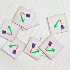 Generic Brain Game Wooden Board Game Toys (MultiColor)