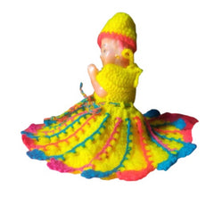 Generic Laddu Gopal Tharad Dress Size: 0 To 6 (Multicolor)