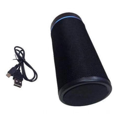 Generic Plastic Rubber Wireless KT125 Bluetooth Speaker (Black)