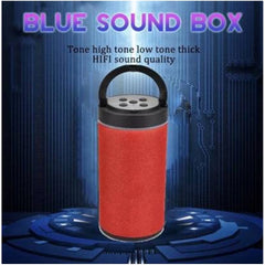 Generic Plastic Rubber Wireless KT125 Bluetooth Speaker (Red)