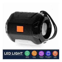 Generic Plastic Rubber Wireless A005 Bluetooth Speaker (Black)