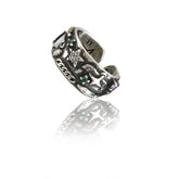 Generic Stainless Steel Imported High-Quality Office Wear Freesize Ring (Silver Plated)