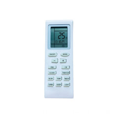 Generic AC Remote No.18A No Backlight Voltas AC Remote Control (White)