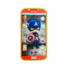 Generic Plastic Mobile Smartphone With Touch Screen And Multiple Sound Effects (Multicolor )