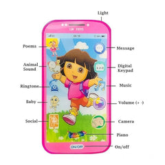 Generic Plastic Mobile Smartphone With Touch Screen And Multiple Sound Effects (Multicolor )