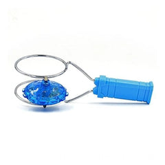Generic Plastic Magnetic Gyro Weel With Flashing Toy (Multicolor )