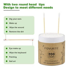 Generic Cotton Swabs Buds Ear Sticks For Cleaning (Multicolor )