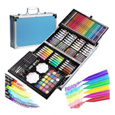 Generic Plastic Deluxe Art Set Box 145Pcs (Multicolor)