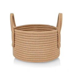 Generic Cotton Basket Inch Pack of 1 Storage Basket For Clothes (Beige)