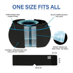 Generic Fabric, Gel Migraine Relief Cap (Black)