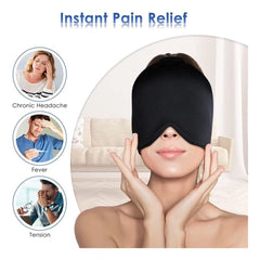 Generic Fabric, Gel Migraine Relief Cap (Black)