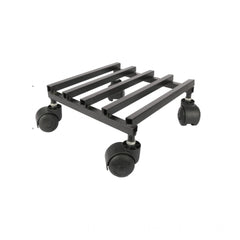 Generic Iron Wheel Pot Stand For Planters Square Shape Stand
