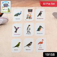 KidKraft Early Learner Educational Flashcards ? 32 Birds