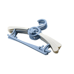 Large Adjustable Plastic Dress Hangers ? Space-Saving & Lightweight (5 Pc)