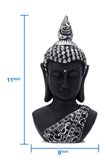 Beautiful Lord Gautam Buddha Face Decorative Showpiece.