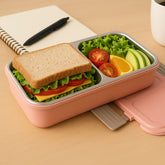 BPA-Free Snack Pack-2 Lunch Box ? 2-Compartment