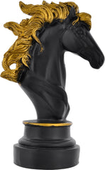 Horse Face Antique Finish Sculpture Art Decor for Home Decor Showpiece