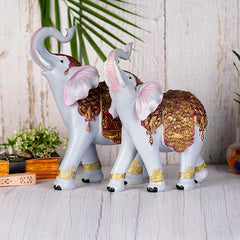 Rajasthani Elephant Decor Statue