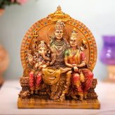 Shiva Pariwar for Home Decor/Home Temple Showpiece.