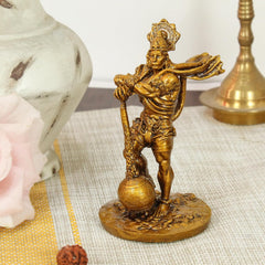 Bahubali Hanuman Ji Murti for Car Dashboard Home Decor.