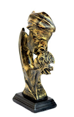 Handpainted Mother Love Decorative Showpiece .