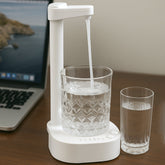 USB Charging Desktop Water Dispenser ? Smart One Button Operation, Portable Water Pump for Home & Office