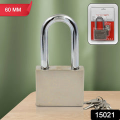 Solid brass body padlock