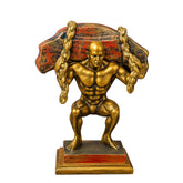 Atlas Strength Fitness Decor Showpiece – Resin Atlas Sculpture for Home DNA eStore