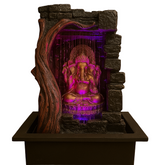 Ganesha LED Tabletop Fountain Showpiece