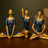 Yoga Lady showpiece Set