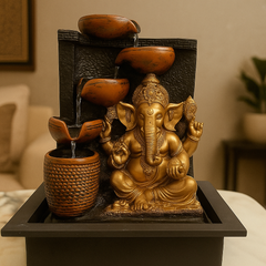 Ganesha Tabletop Fountain showpiece