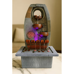 Indoor Tabletop Water Fountain Decor Showpiece