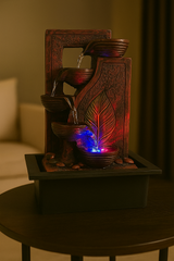 5-Tier Water Fountain Decor Showpiece