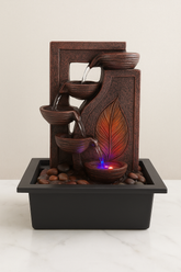 5-Tier Water Fountain Decor Showpiece