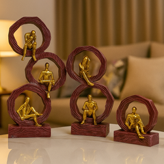 Abstract Human Figurine Set