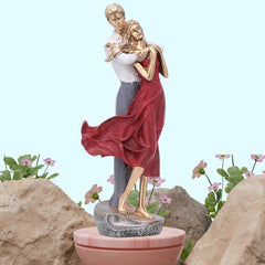 Romantic Couple Showpiece for Home & Living Room Decor Best Gift for Anniversary Weddings Diwali Decoration Items for Home Decor