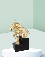 Handicrafts Horse Decorative Idol Figurine for Home Decor