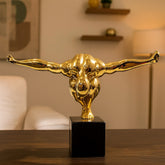 Saluting Man decor Statue