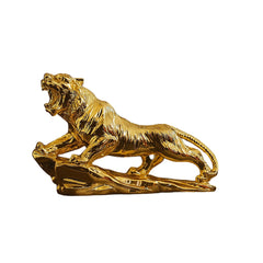 Golden tiger Decor Statue
